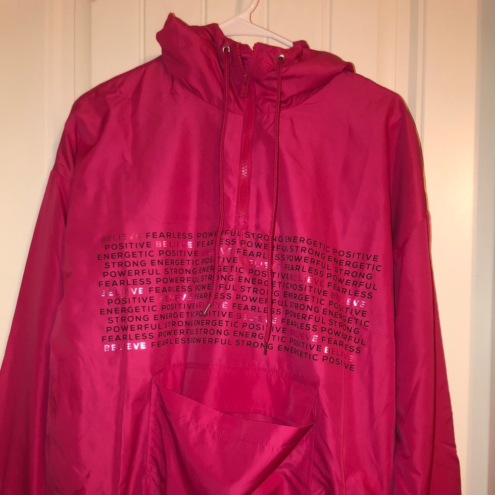 Believe windbreaker